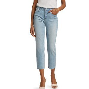 L'AGENCE SADA CROP SLIM STRAIGHT JEANS 25